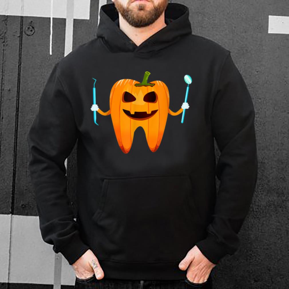 Pretty Dental Halloween Tooth Pumpkin Dentist Halloween Gift shirt