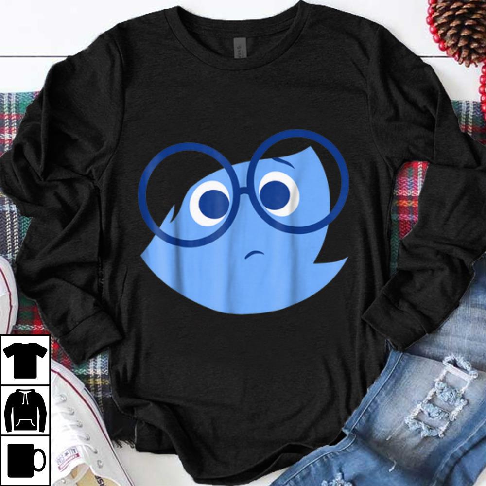 Pretty Disney Pixar Inside Out Sad Face Halloween Graphic shirt