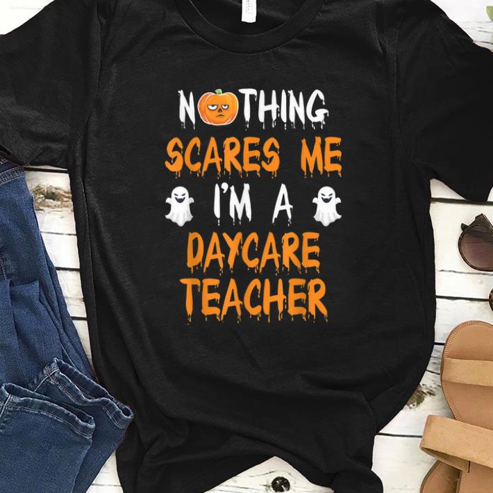 Top DAYCARE TEACHER Halloween Costume Gift shirt