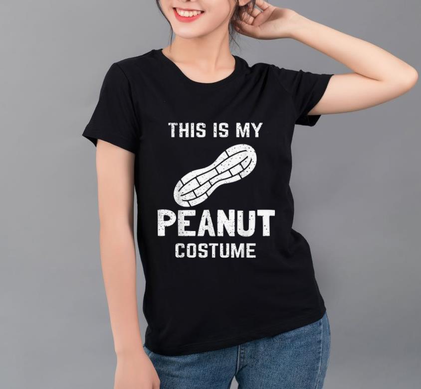 Top Peanut Halloween This Is My Costume Funny Food shirt