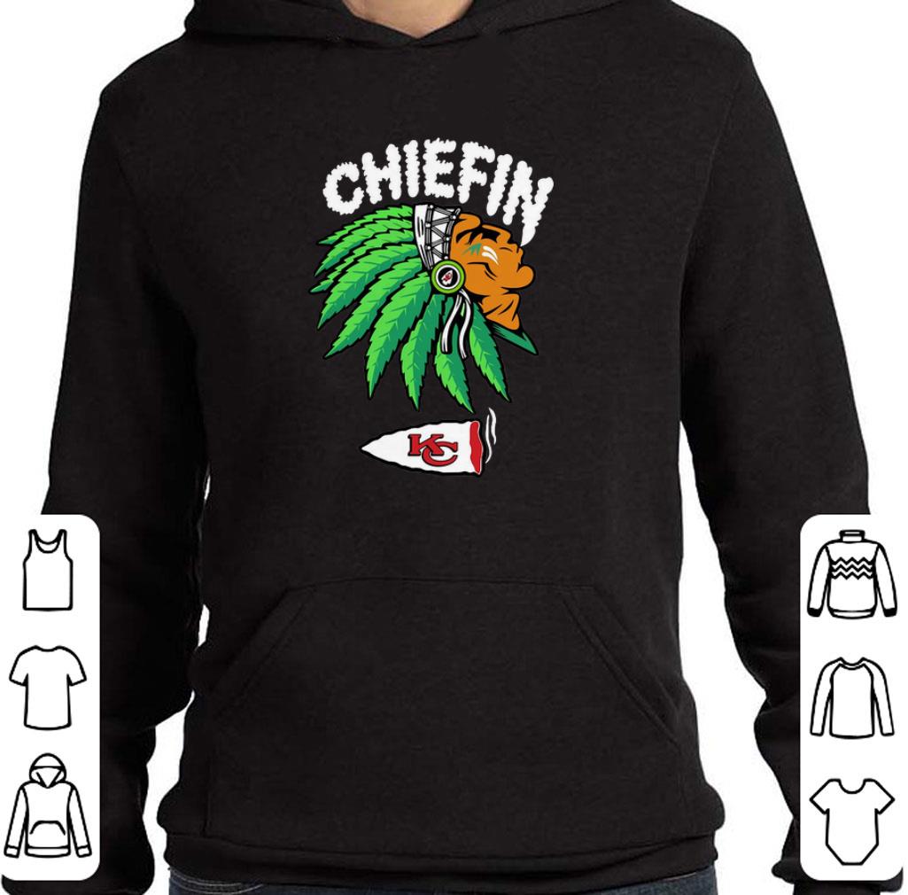 Awesome Chiefin Kansas City Chiefs Weed shirt