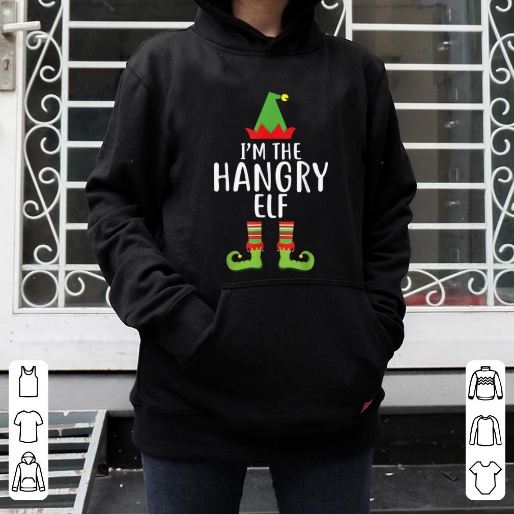 Hot I'm The Hangry Elf Matching Family Group Christmas shirt