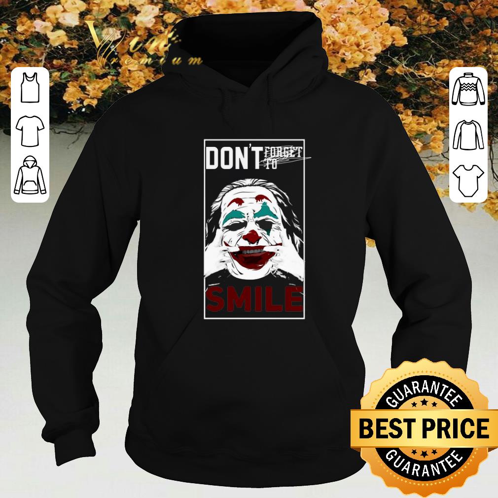 Hot Joaquin Phoenix Joker don't forget to smile shirt sweater