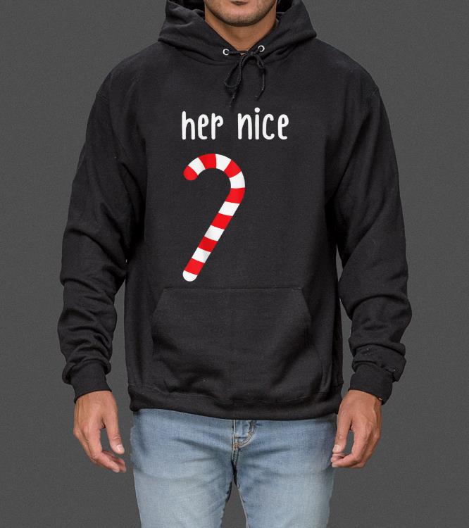 Mens Matching Naughty and Nice Couples Matching Christmas sweater