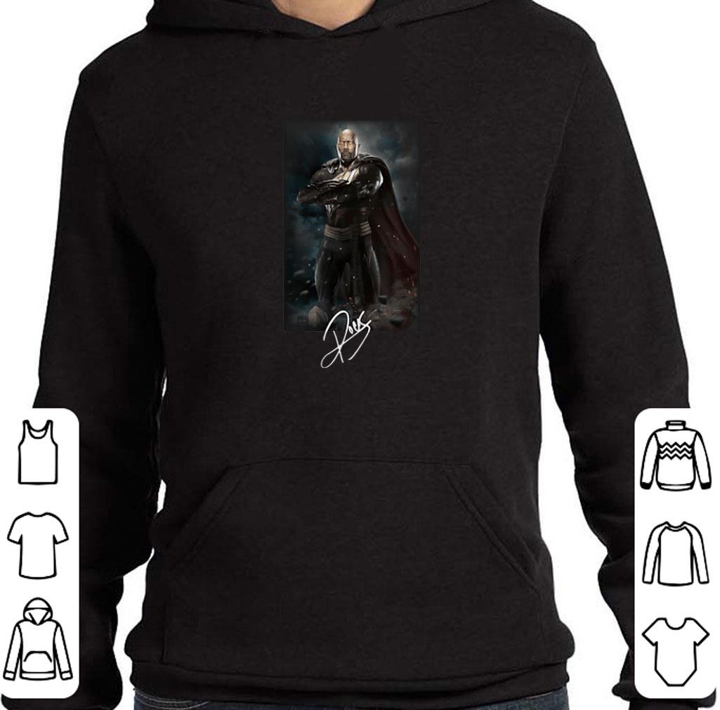 Nice Dwayne Johnson The Rock Black adam signature shirt