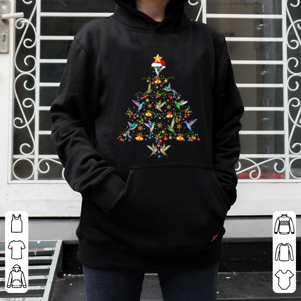 Nice Hummingbirds Christmas Tree Gorgeous Xmas sweater