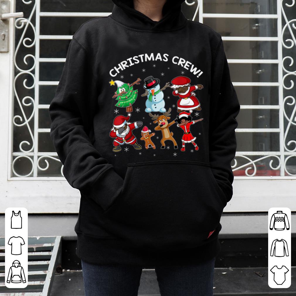 Official Black Santa Claus African American Christmas Crew Gift shirt