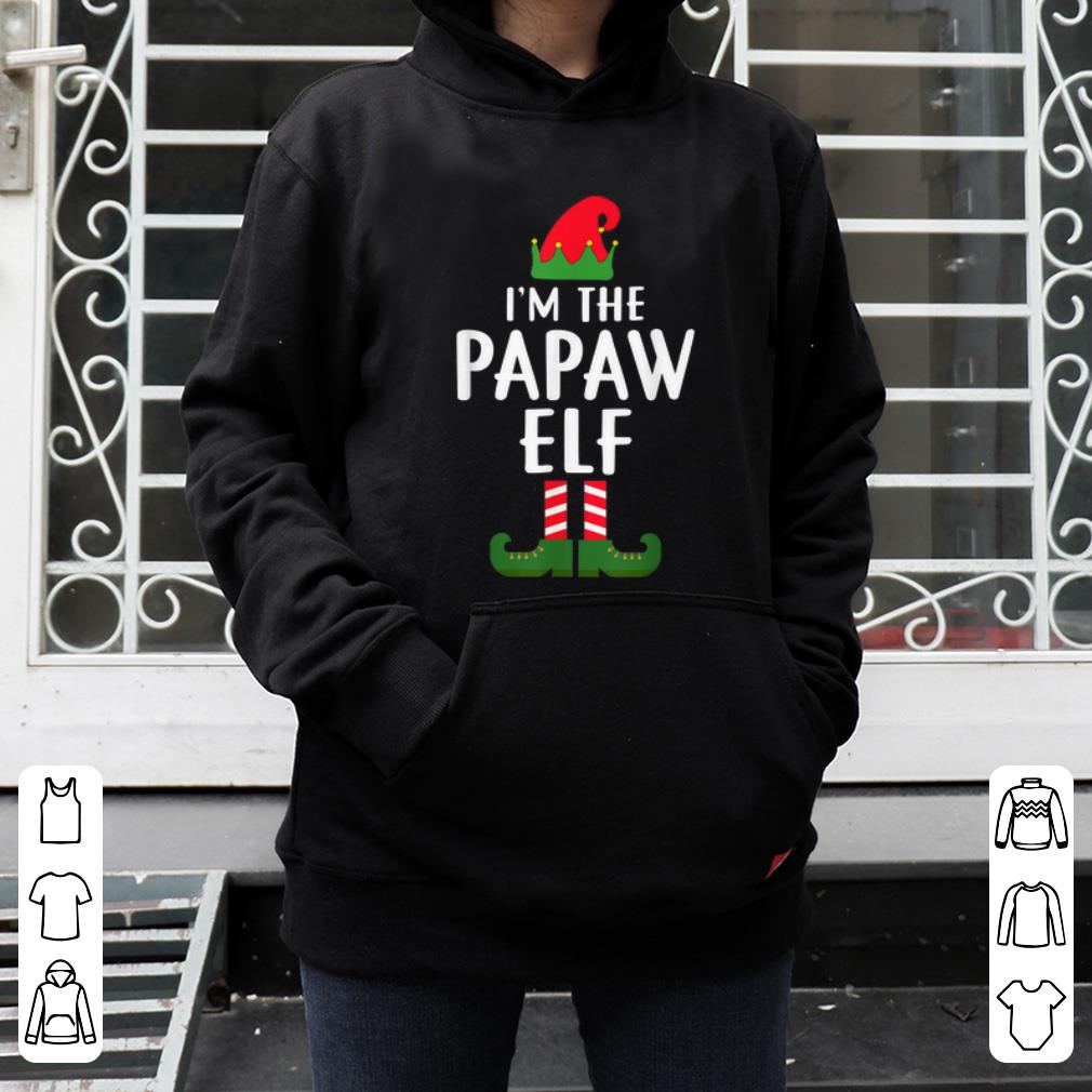Official I'm The Papaw Elf Matching Family Group Christmas shirt