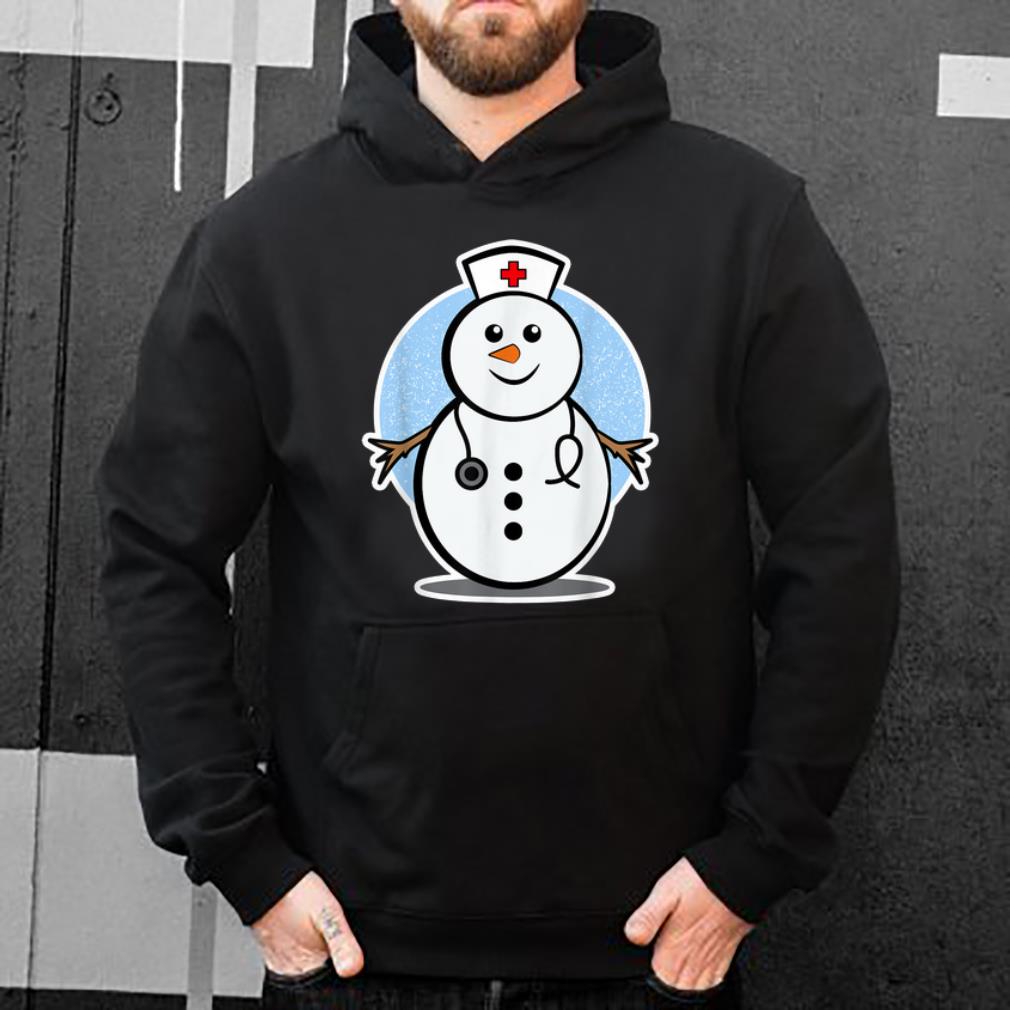 Original Christmas Nurse with a Snowman as a Nurse shirt