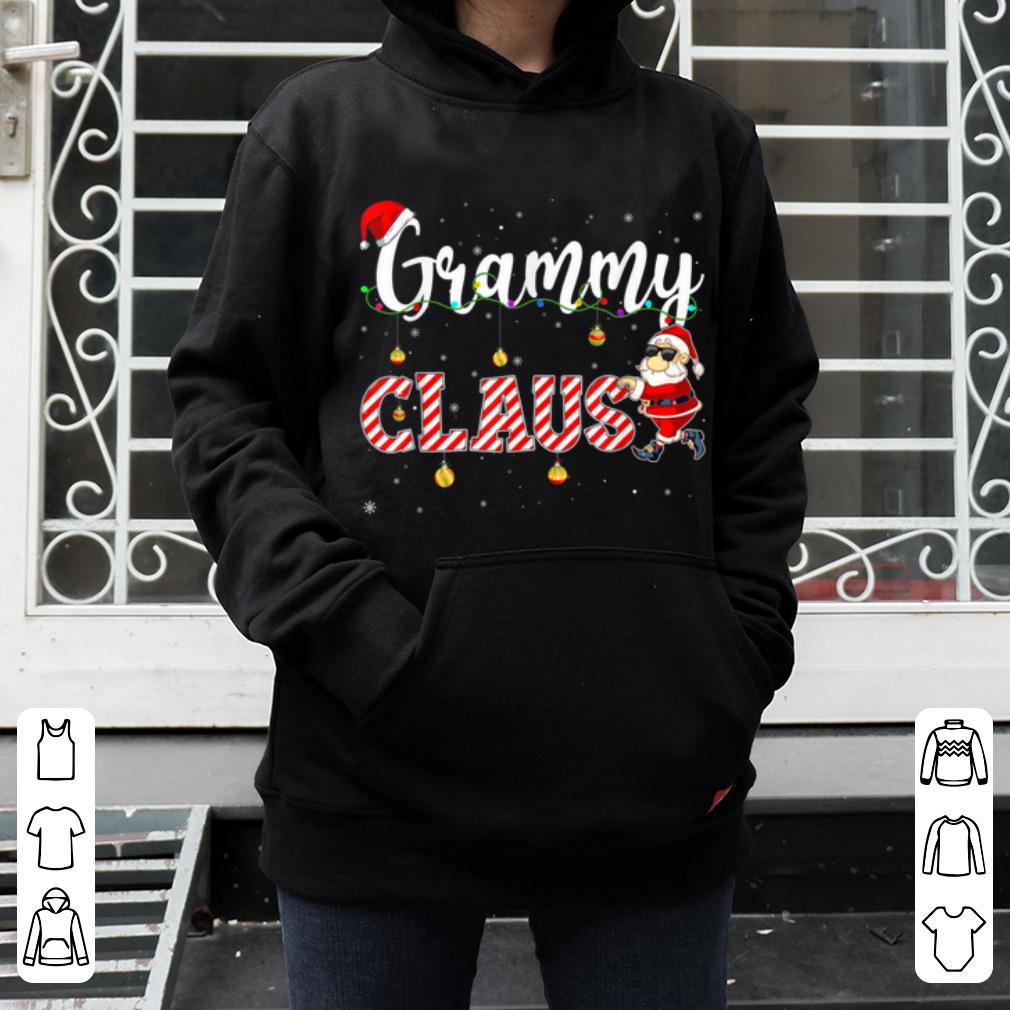 Original Cute Christmas Grammy Santa Hat Gift Matching Family Xmas shirt