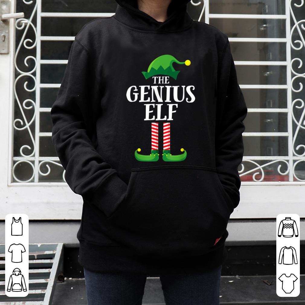 Original Genius Elf Matching Family Group Christmas Party Pajama shirt