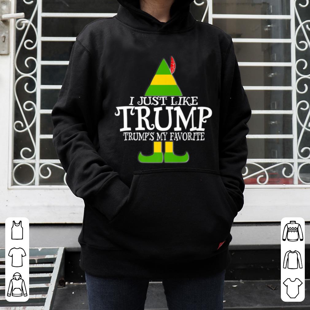 Original I Just Like Trump Trumps My Favorite Funny Christmas shirt