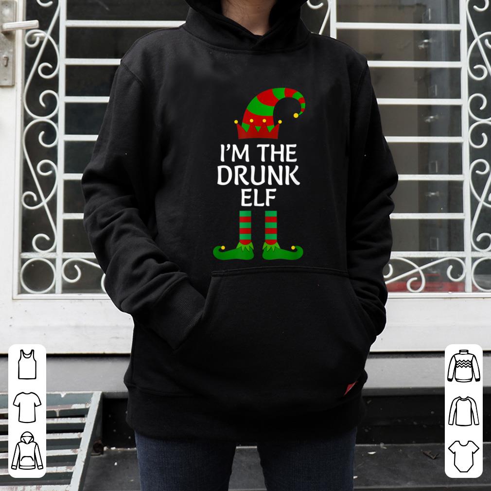 Original I'm The Drunk Elf Matching Group Family Costume Christmas shirt