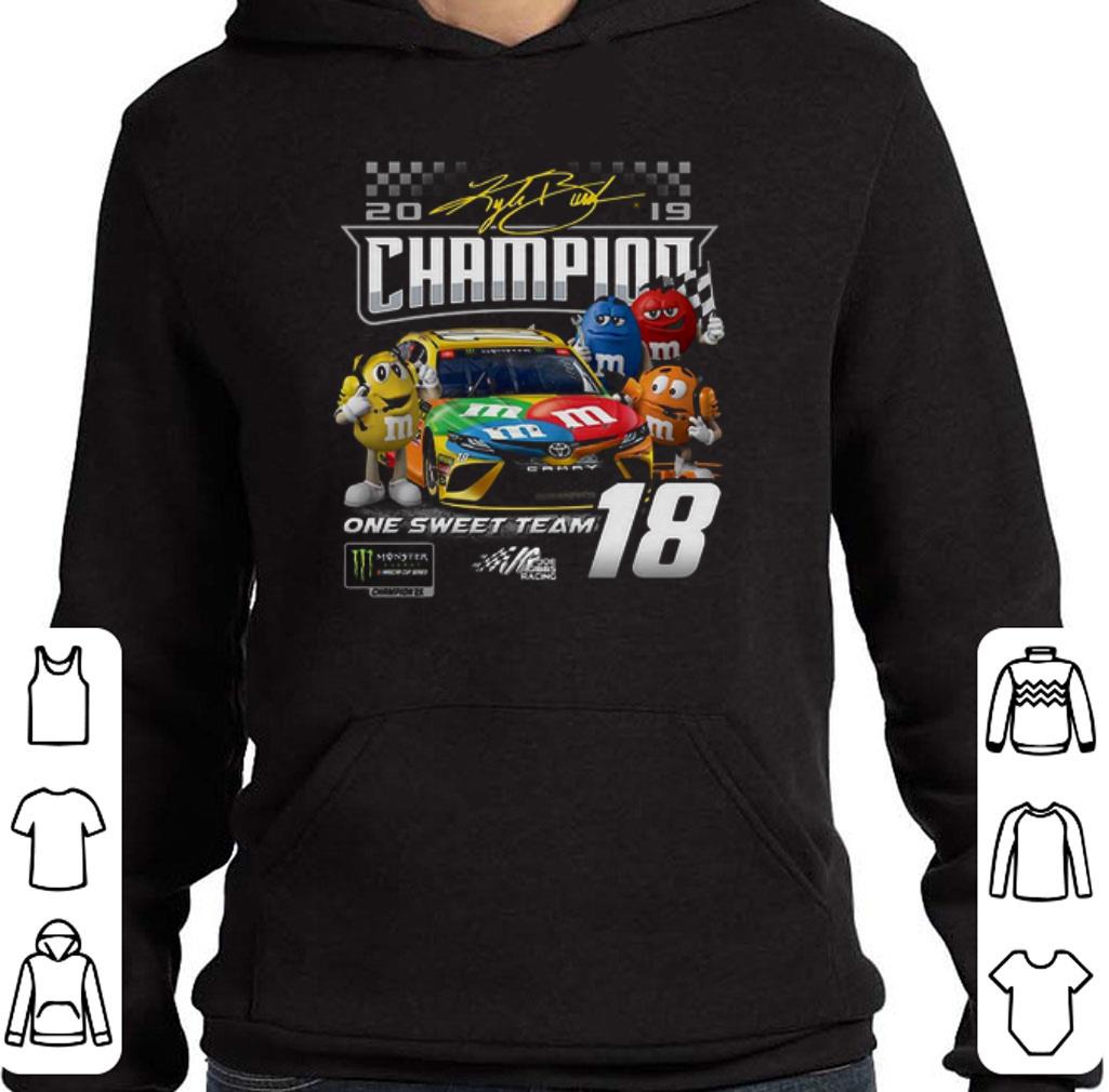 Original M&M's Kyle Busch Joe Gibbs Racing Team Monster Energy Champion shirt