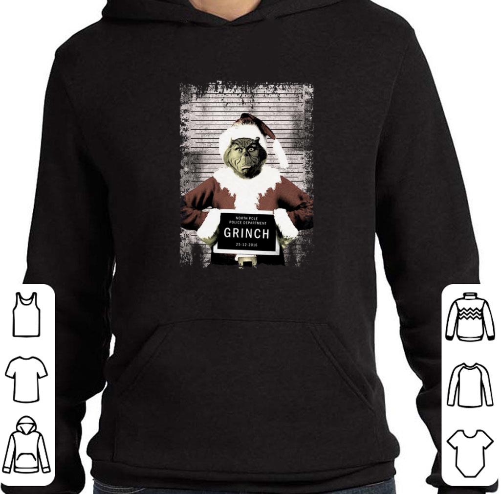 Original The Grinch North Pole Police Department Grinch Christmas shirt