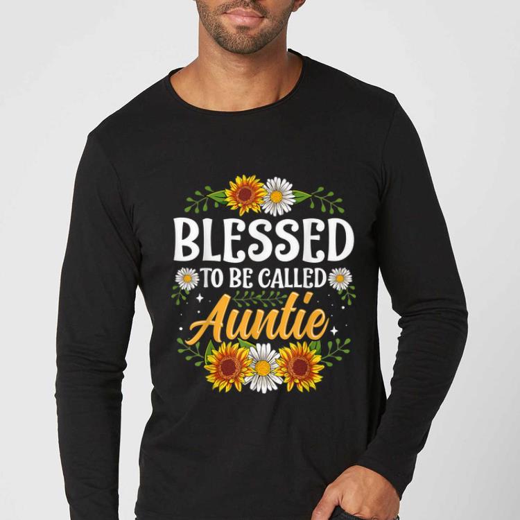 Premium Blessed To Be Called Auntie Christmas Thanksgiving shirt