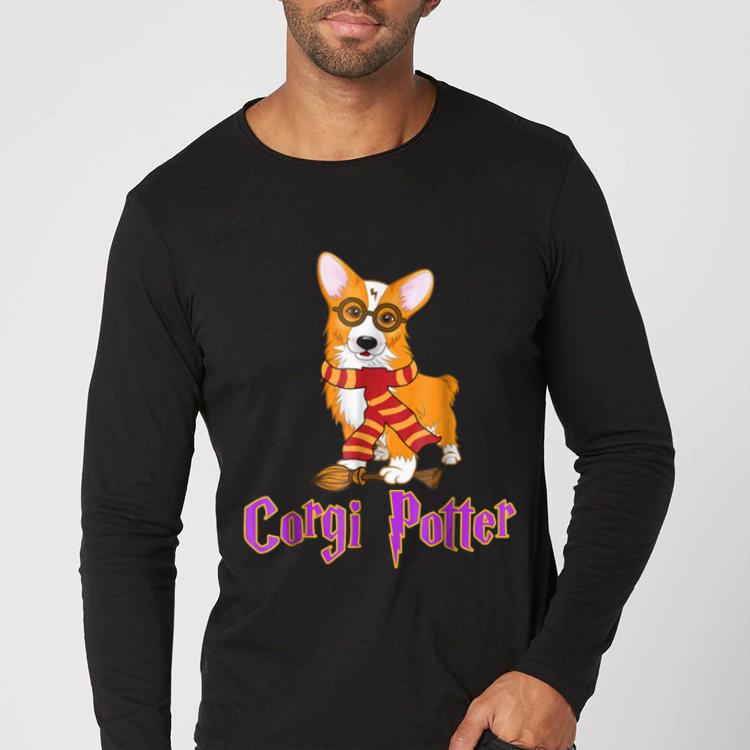 Premium Corgi Christmas Gift Funny Cori Potter shirt