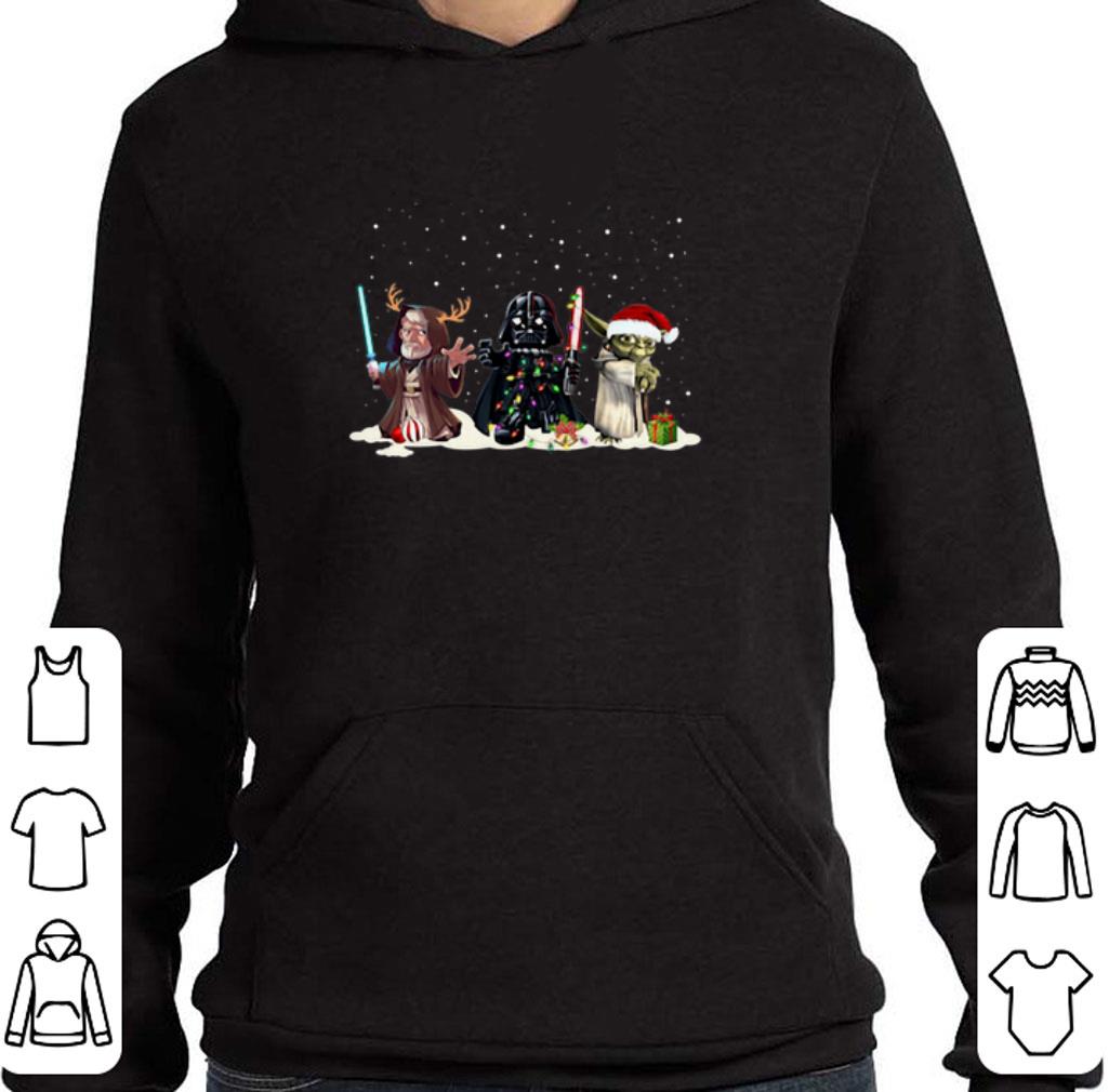 Premium Palpatine Darth Vader Yoda Chibi Christmas shirt