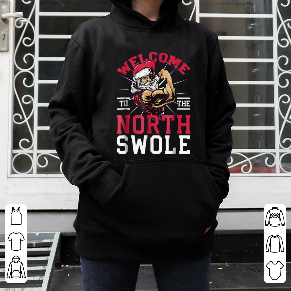 Pretty Christmas Weightlifting Workout North Swole shirt