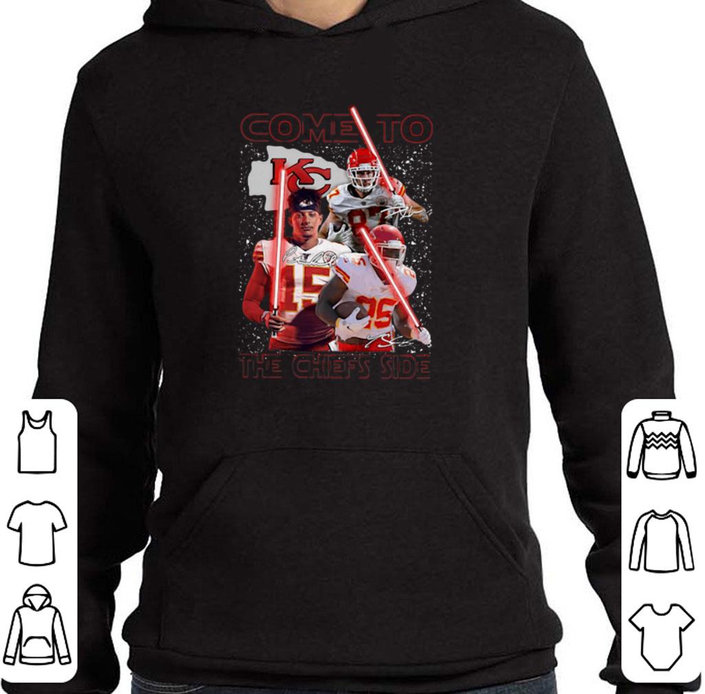 Pretty Come To The Kansas City Chiefs Side Star Wars Signatures shirt