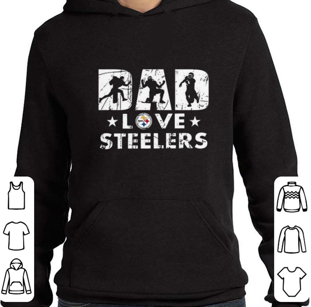 Pretty Pittsburgh Steelers Dad love Steelers shirt
