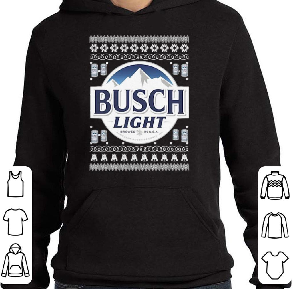 Top Busch Light Beer Ugly Christmas shirt