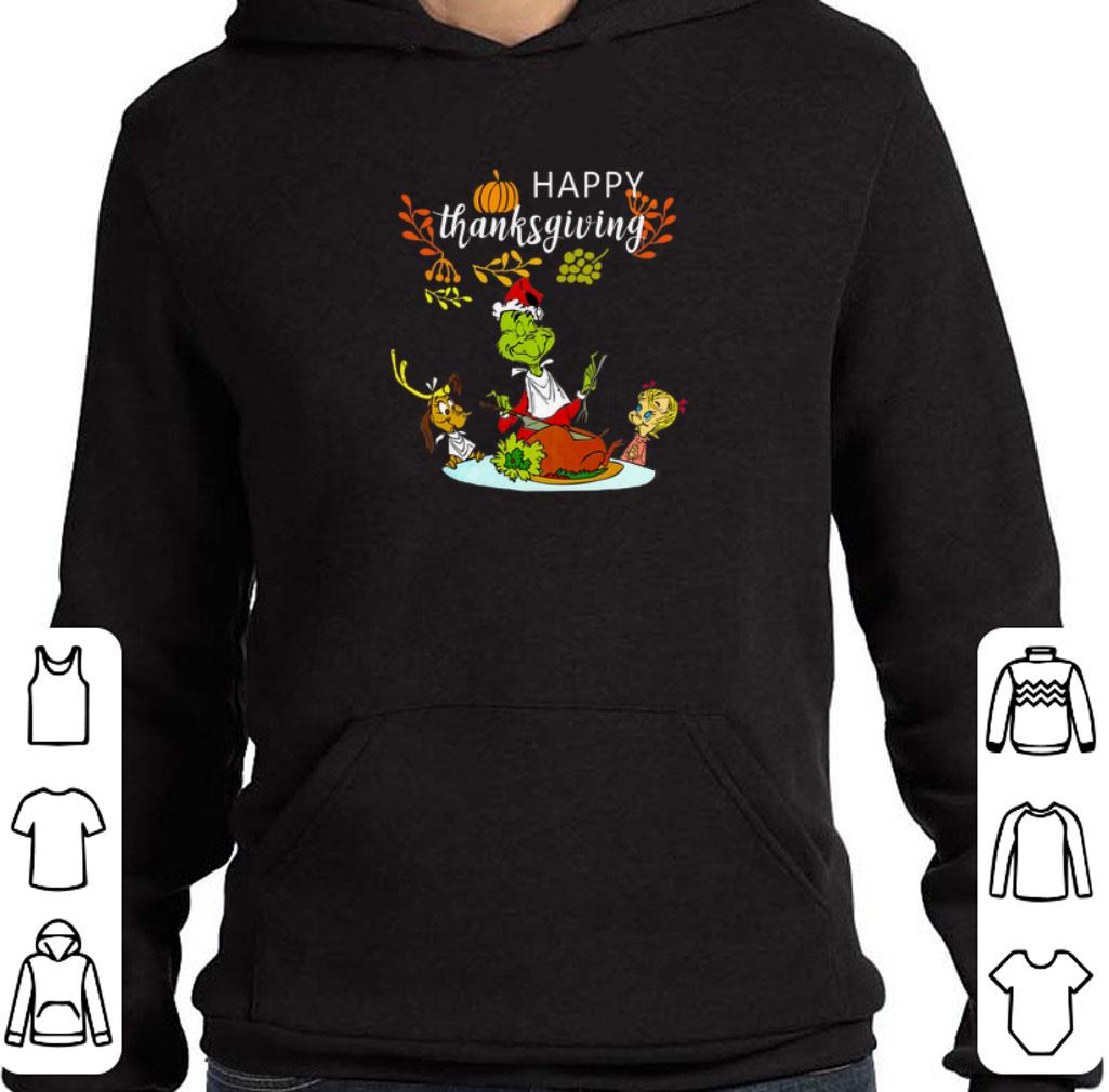 Top Grinch happy thanksgiving shirt