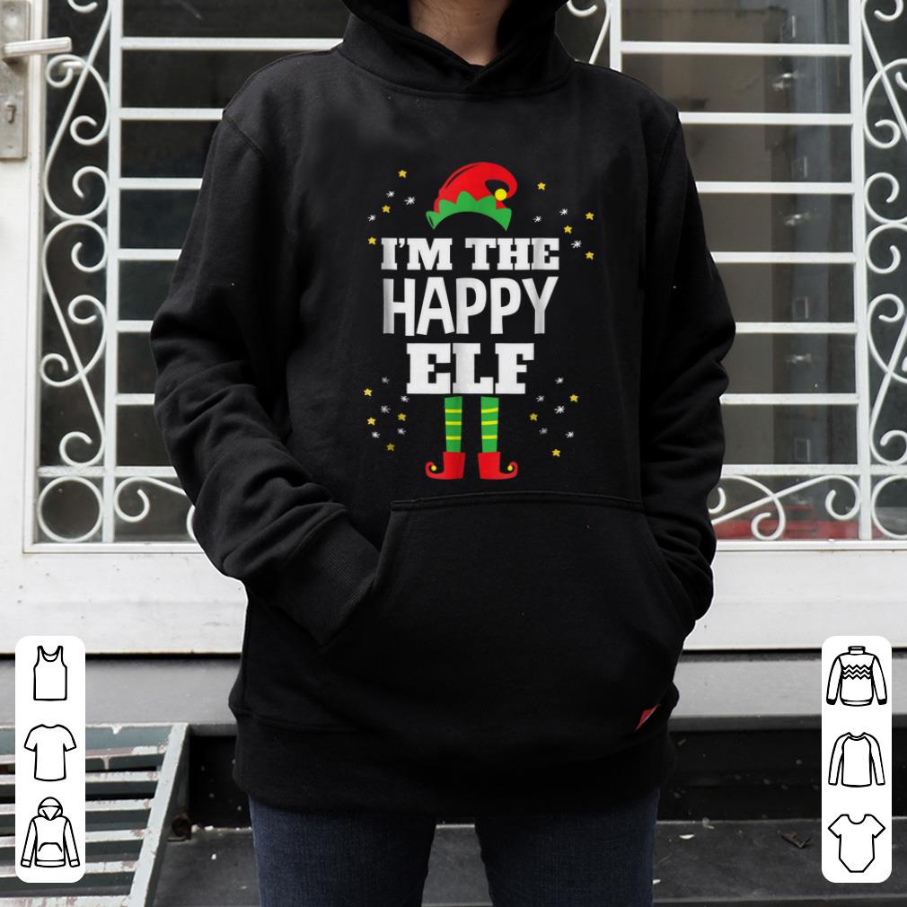 Top I'm The Happy Elf Christmas Matching Family Gift shirt