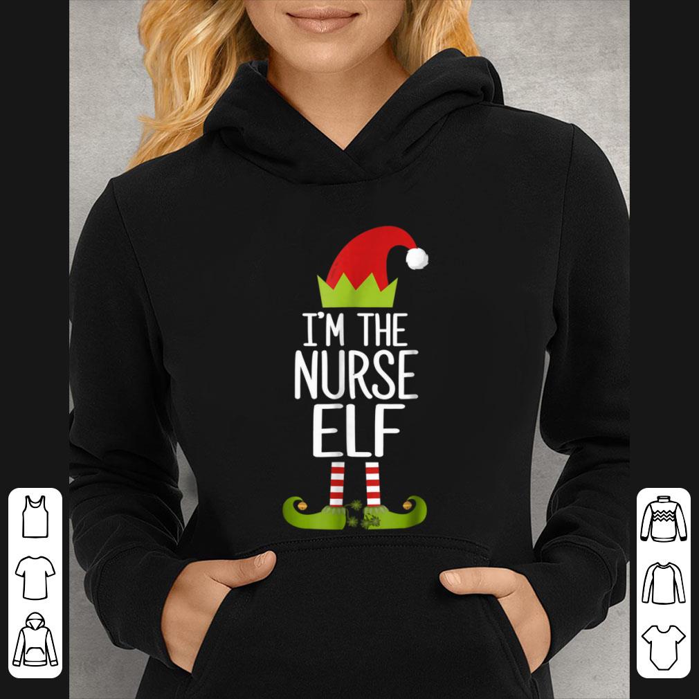 Top I'm The Nurse Elf Christmas Family Elf Costume shirt