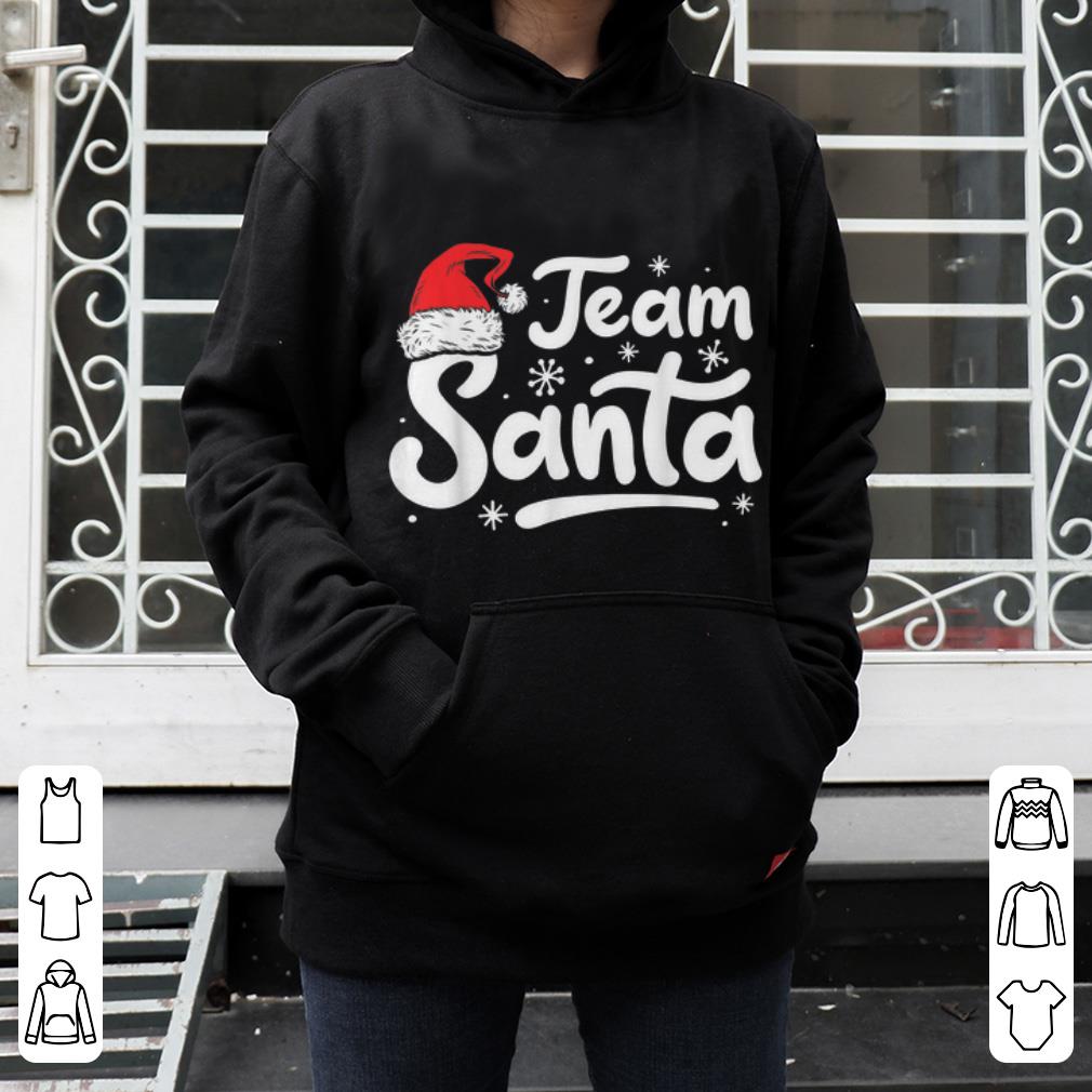 Top Team Santa Christmas Family Matching Pajamas Tees shirt