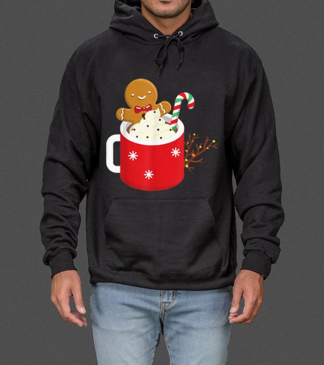 Awesome Hot Cocoa With Candy Cane Cream Christmas Xmas Gift sweater