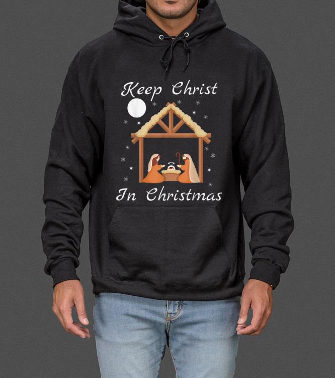 Awesome Keep Christ In Christmas Funny Jesus Christian Gift sweater