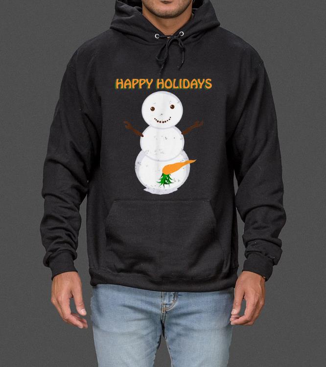 Awesome Naughty Dirty Carrot Snowman Funny Ugly Christmas Gift sweater