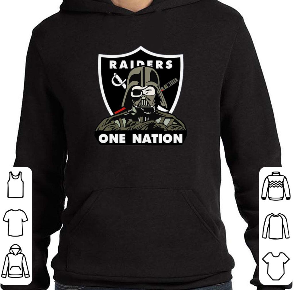 Darth Vader Oakland Raiders One Nation Star Wars shirt