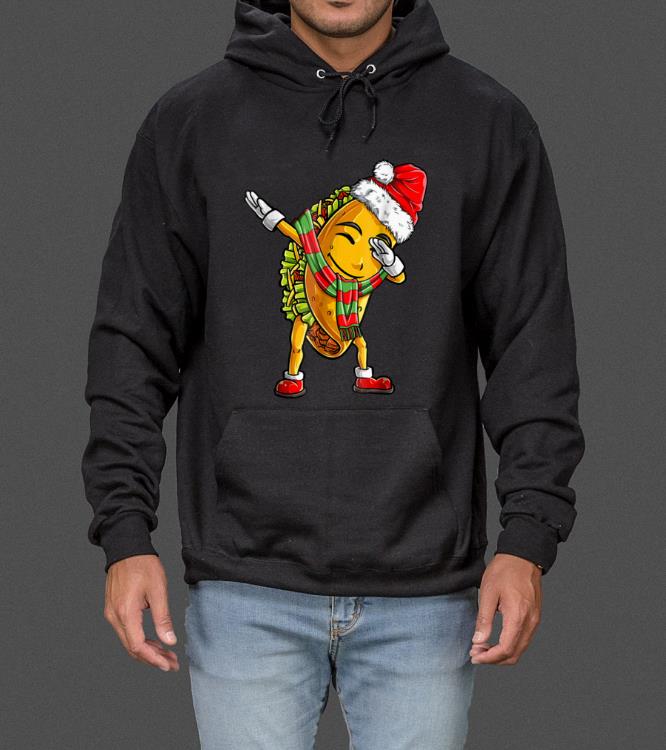 Great Dabbing Taco Santa Christmas Kids Boys Girls Gifts sweater