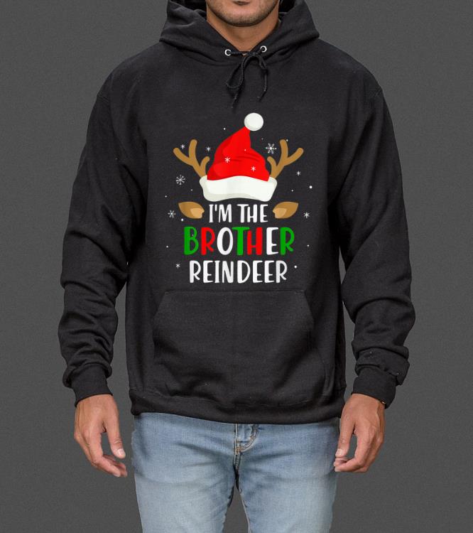 Great I'm The Brother Reindeer Matching Family Christmas sweater