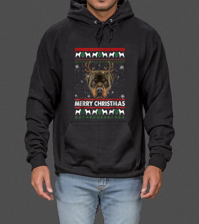 Hot Rotweiller Ugly Christmas Sweater Funny Christmas Gift sweater