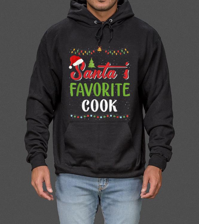 Hot Santa's Favorite Cook Christmas Gifts Funny sweater