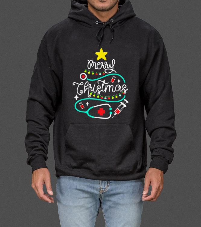Merry Christmas Nurse Doctor Life Medical Stethoscope Gift sweater