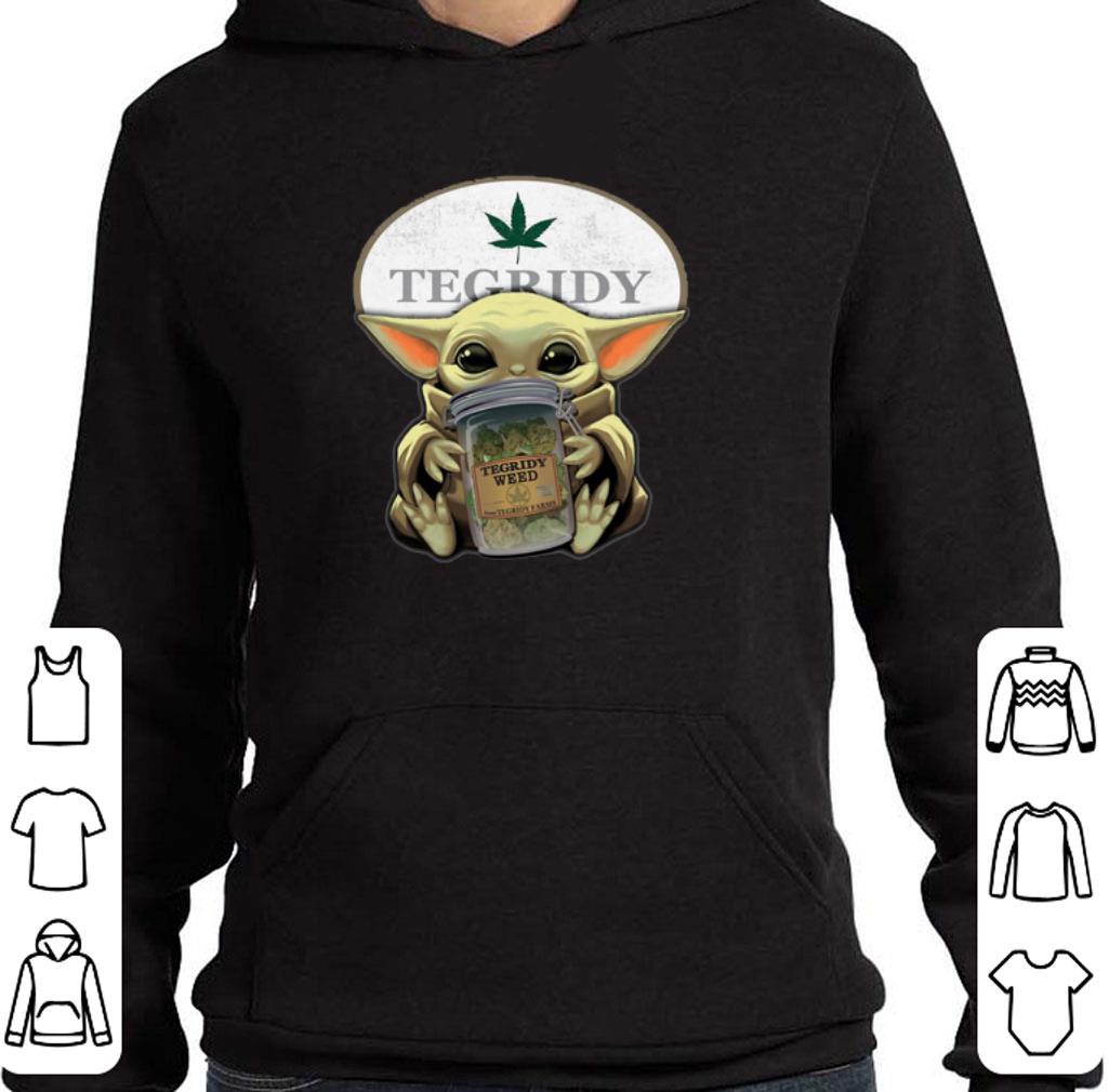 Nice Baby Yoda hug Tegridy Weed South Park shirt