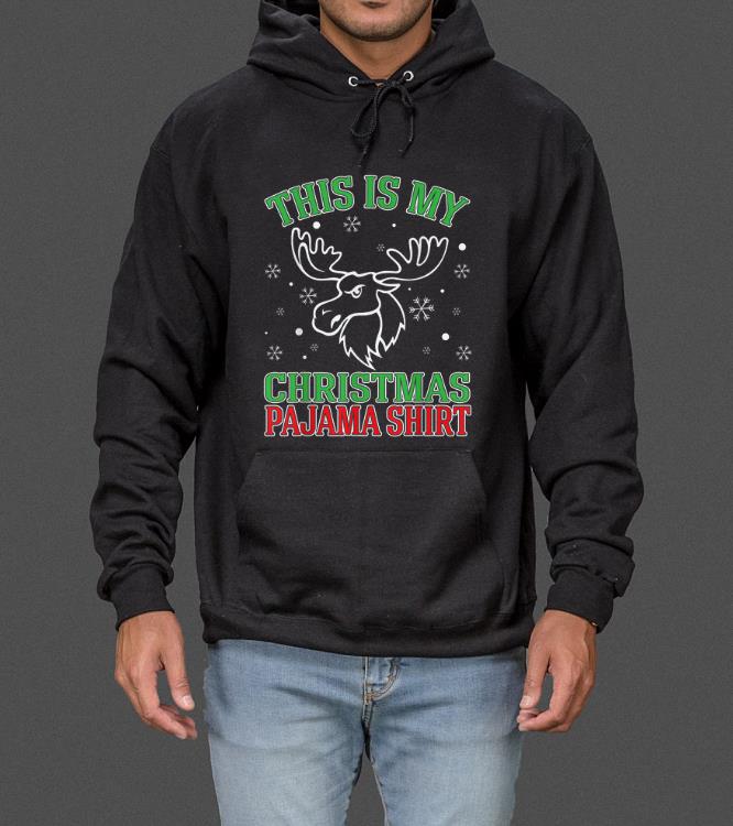 Nice This Is My Christmas Pajama Shirt Reindeer Funny Gift Xmas sweater