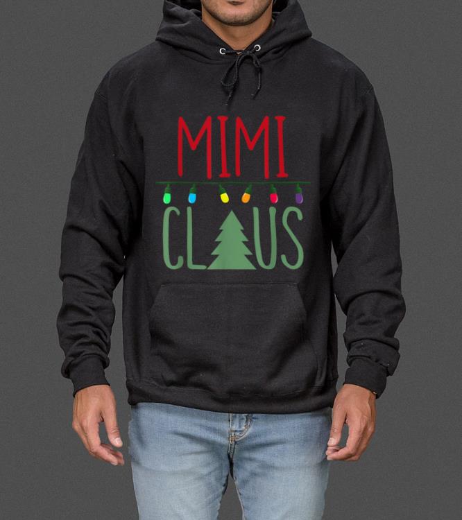 Official Cute Mimi Claus Christmas Lights sweater