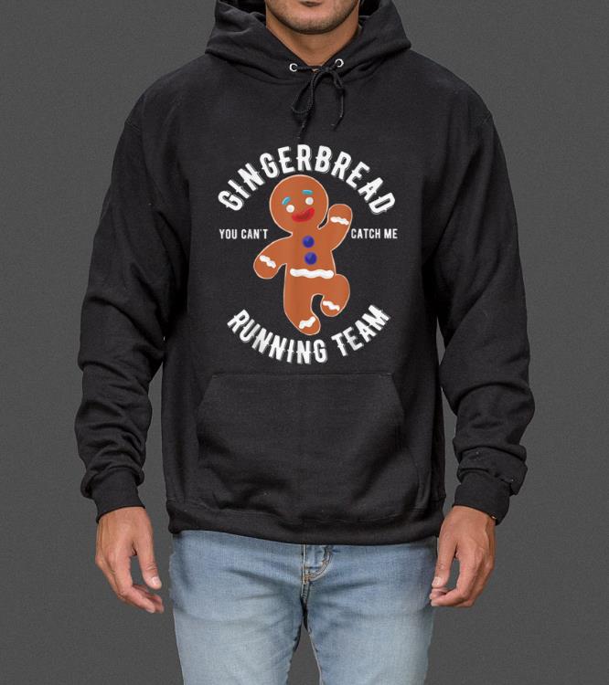 Official Gingerbread Running Team funny Gingerbread Christmas sweater