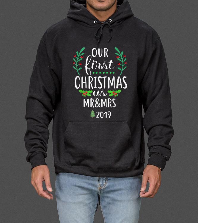 Official Our First Christmas As Mr & Mrs 2019 matching family gift sweater