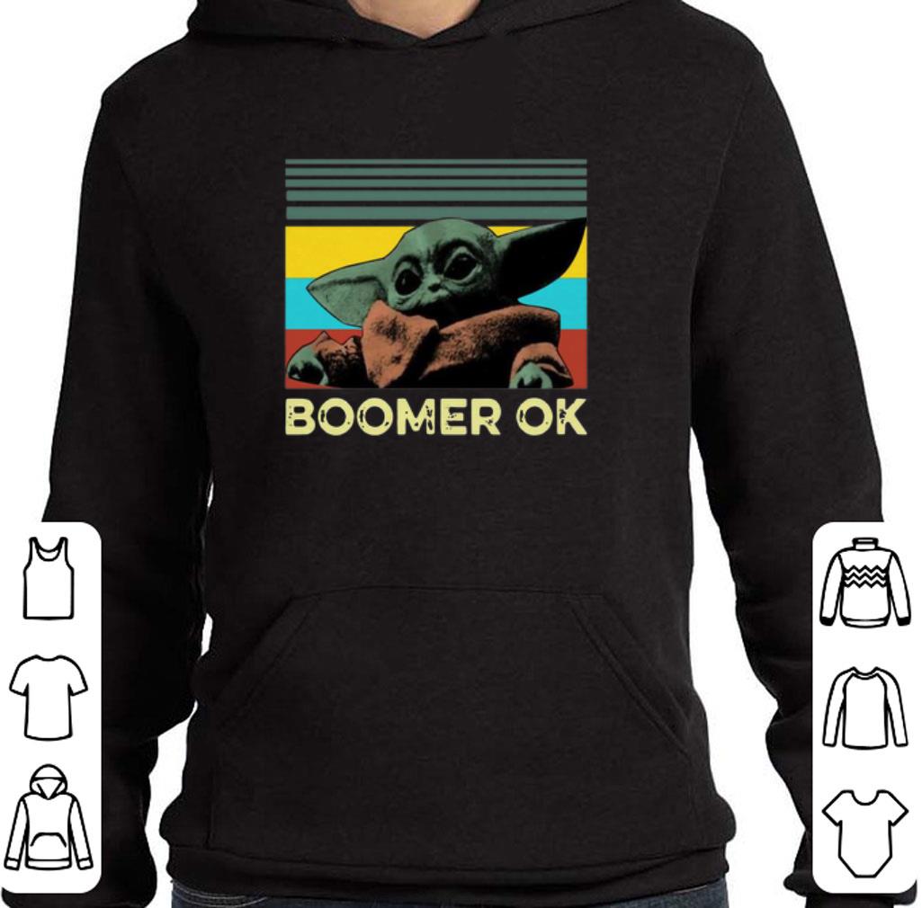 Original Baby Yoda Boomer Ok Vintage shirt
