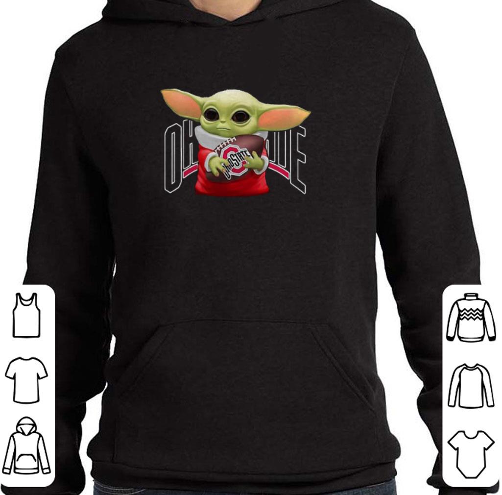 Original Baby Yoda Hug Ohio State Buckeyes shirt
