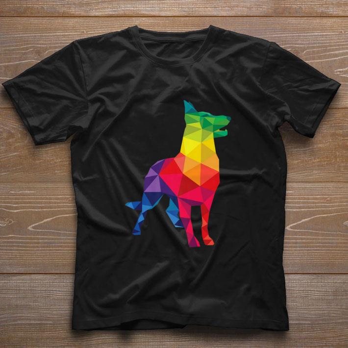 Original German Shepherd dog Gay Pride LGBT shirt