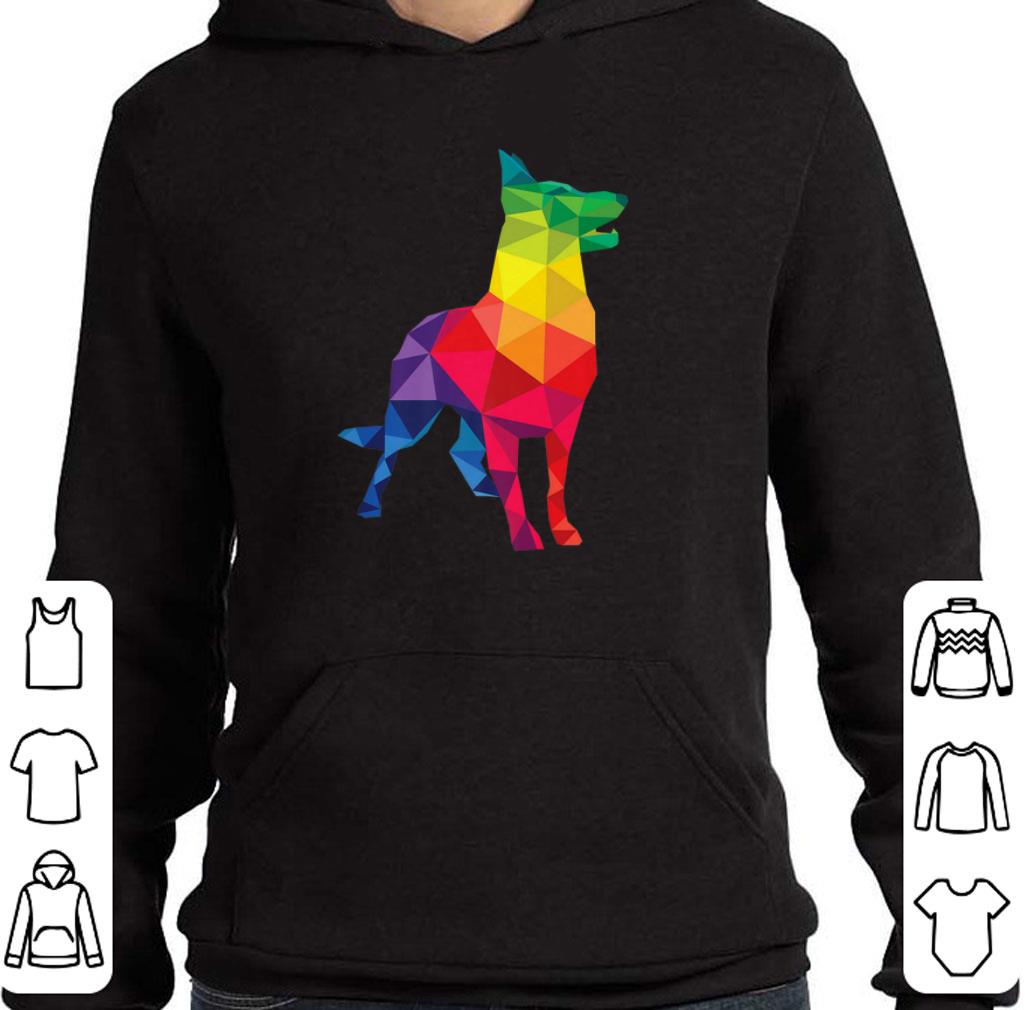 Original German Shepherd dog Gay Pride LGBT shirt