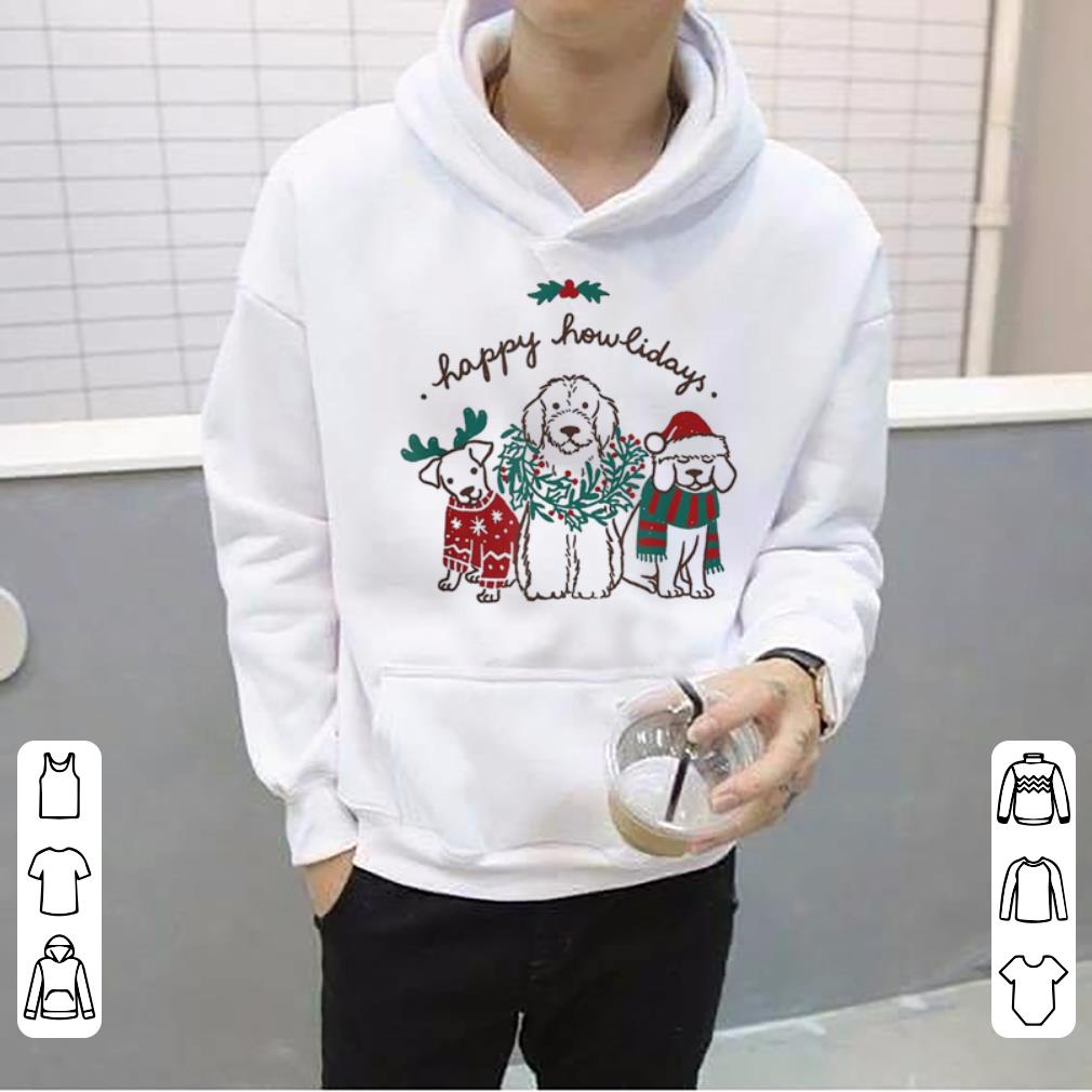 Original Happy Howlidays Funny Dog Christmas Gift sweater