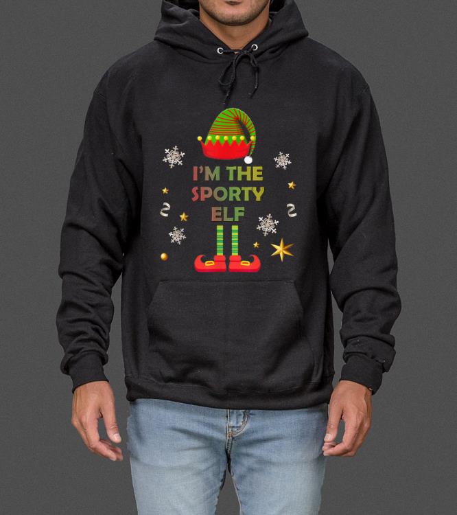 Original I'm The SPORTY Elf Funny Matching Family Christmas sweater